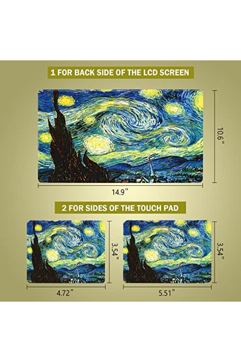 icolor Laptop Skin Sticker Decal, 12" 13" 13.3" 14" 15" 15.4" 15.6 inch Personalized Universal Notebook Vinyl Cover Art Protector Decal - Image 5
