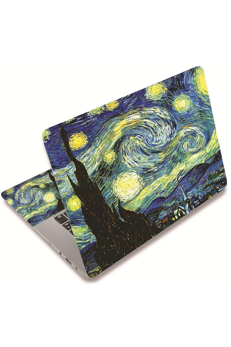 icolor Laptop Skin Sticker Decal, 12" 13" 13.3" 14" 15" 15.4" 15.6 inch Personalized Universal Notebook Vinyl Cover Art Protector Decal - Image 1