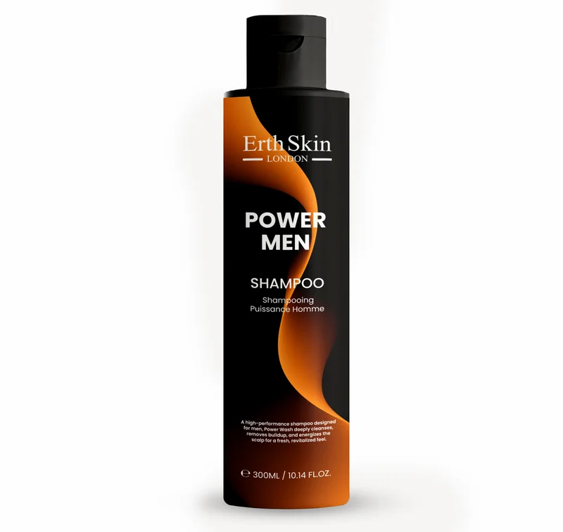 إيرث سكين لندن POWER MEN SHAMPOO 300ML