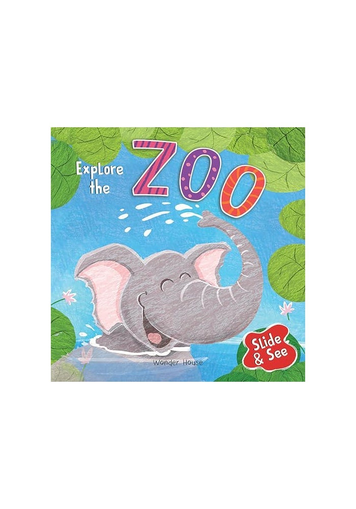 Slide And See - Explore The Zoo : Sliding Novelty Board Book For Kids - Image 5
