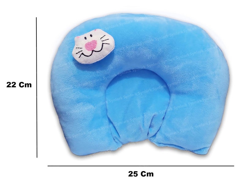 Synlark Mustard Seed Pillow for New Born Baby, Ideal for Round Head Shaping Seed Pillow for 0 to 12 Months Babies (Sky-Blue) - Image 5