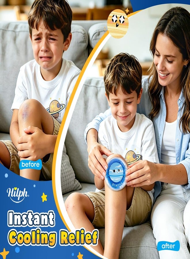 Hilph Kids Ice Packs for Boo Boo, 8 Pcs Small Gel Ice Pack for Injuries - Image 3