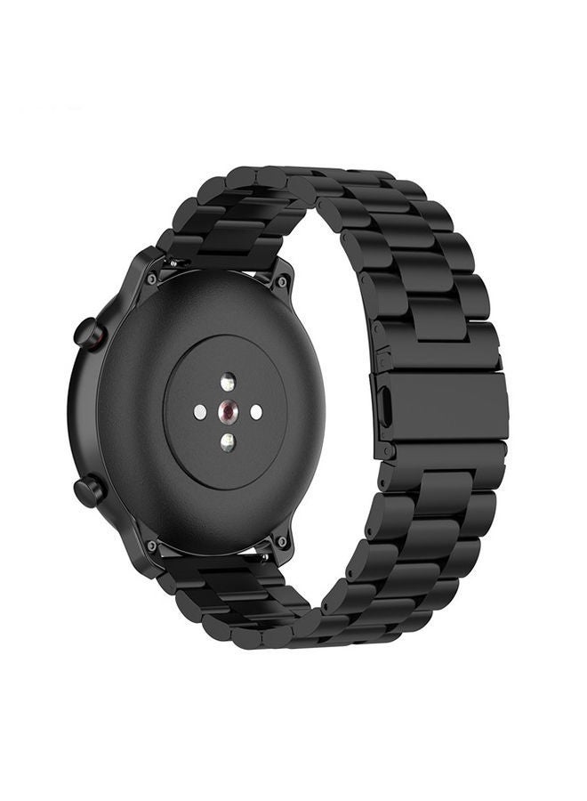 NIBEMINENT Replacement Metal Band For Smartwatch Black - Image 4