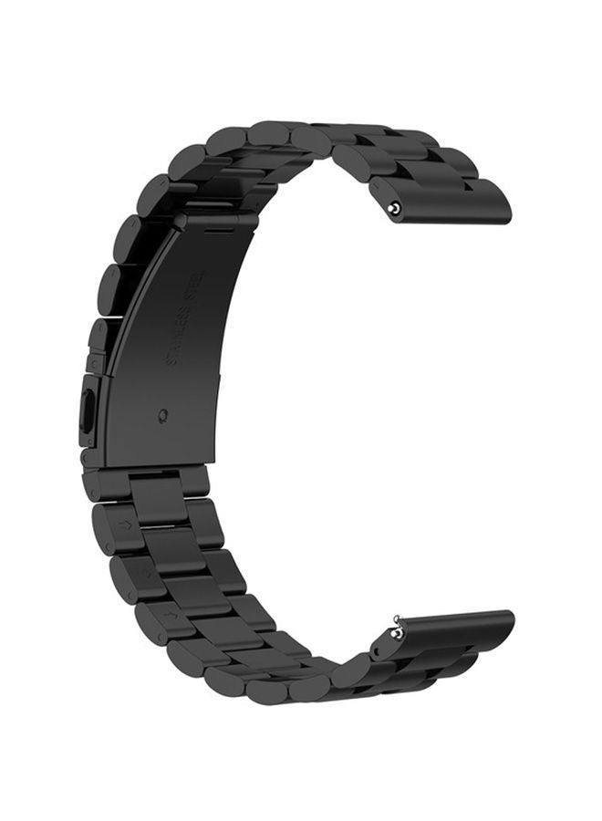 NIBEMINENT Replacement Metal Band For Smartwatch Black - Image 1