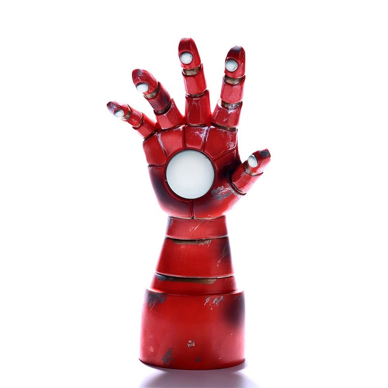 RED5 Marvel Iron Man Gauntlet Desk Lamp Battle Damaged Effect USB Powered Light - Image 1