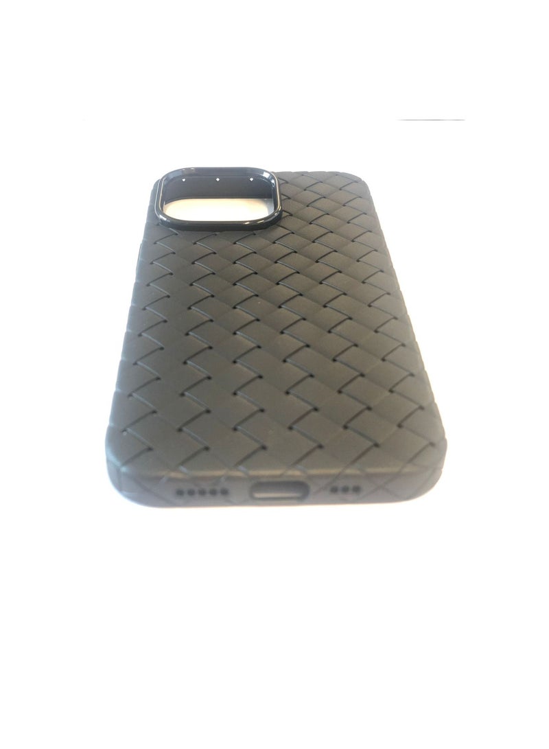 IAF Silicone Protective Case Compatible with iPhone 13 Pro Max 6.7inch Black - Image 2