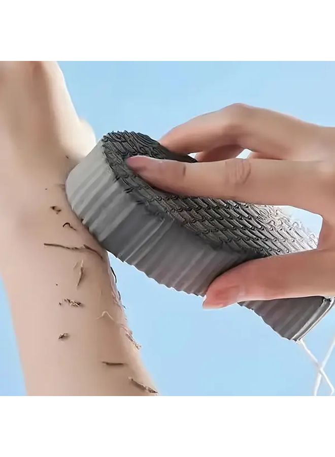 الإسفنجة المقشرة للجسم ثلاثية الأبعاد ذات النسيج الأزرق بدون بطارية تدوم طويلاً - Image 1