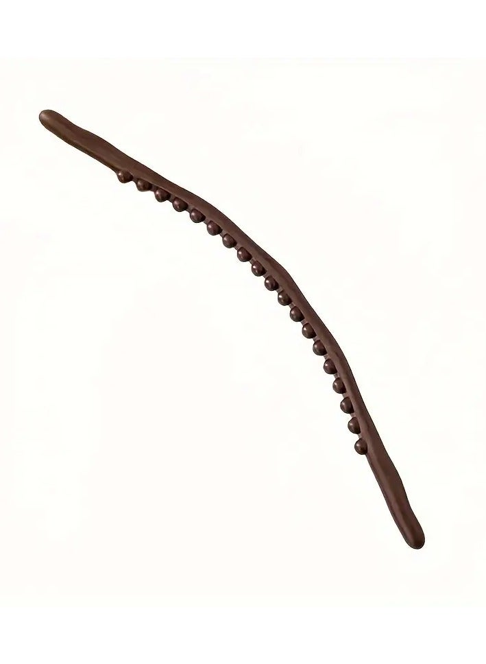Generic 1pc 19 Beads Rolling Massage Stick For Neck Back And Stomach Pain Relief Design That Matches Your Body Muscles  - Image 2
