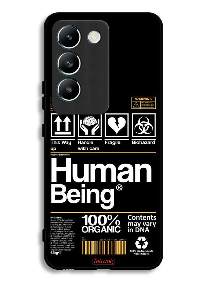 Tolwak Vivo V30 Lite 4G Protective Case Cover Human Being Sticker - Image 1