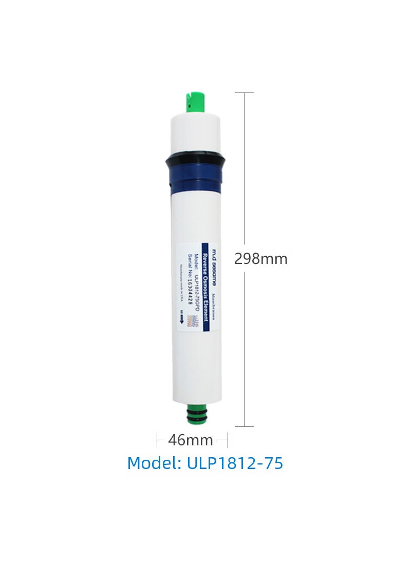 RO membrane reverse osmosis vorm membrane 50g 75 gallon filter element water purifier RO membrane household water purifier water filter element ULP1812-50G