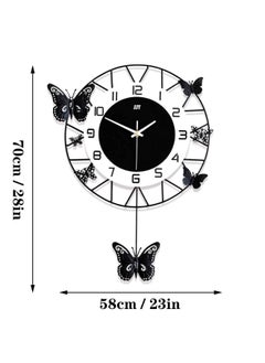 Artisan Acrylic Pendulum Clock - Glossy, Fade-Free Wall Decor - pzsku/Z7EBE559DEB7DE0812312Z/45/_/1735059387/e86c7a57-9351-487d-a852-767f27d3d5f6