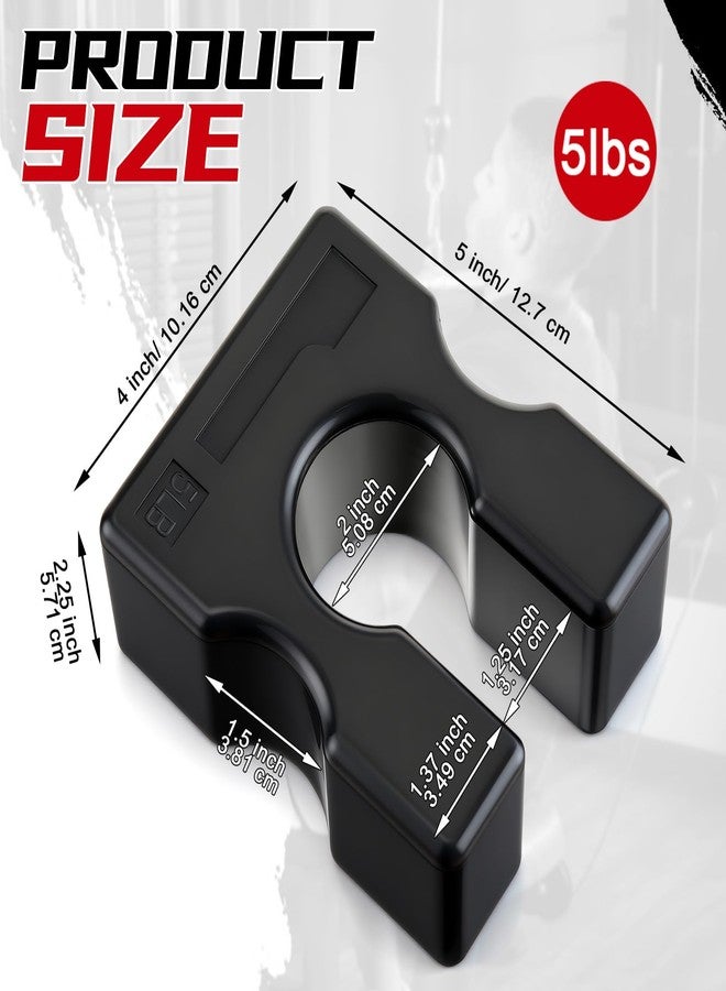 Shimeyao 1 Piece 5 Lbs Weight Stack Adapter Plates 5 Pound Add on Weight More Resistance for Gym Accessories Machines - Image 2