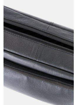 Algspar Men Brand Logo Multipurpose Toiletry Bag, Black  - Image 3