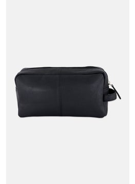 Algspar Men Brand Logo Multipurpose Toiletry Bag, Black  - Image 2