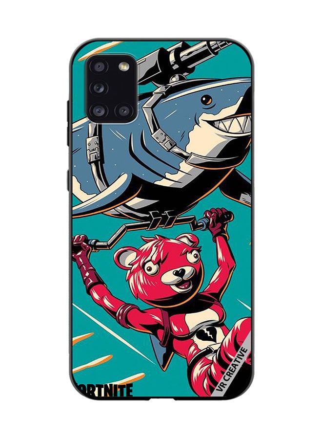 VR CREATIVE Protective Case Cover For Samsung Galaxy A31 Fortnite Poster Design Multicolour - Image 1