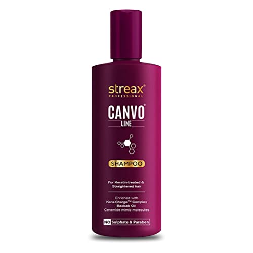 Streax Pro Canvo Line Shampoo, Conditioner & Serum For Straightened Hair - Image 4