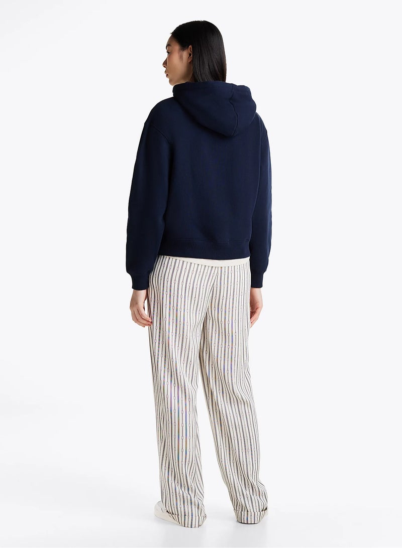 TOMMY HILFIGER Embroidered Pullover Hoodie - Image 2