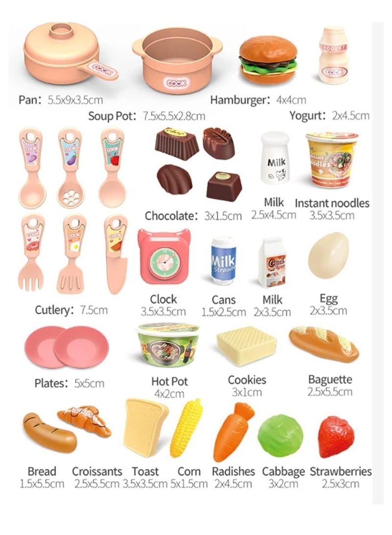 39-Piece Kids' Kitchen Playset - Image 4