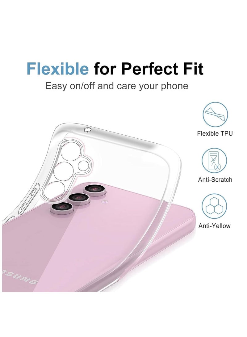 Houmt Samsung Galaxy A16 Cover Transparent Soft Flexible TPU Slim Anti Scratch Camera Protection Case Lightweight Cover for Samsung Galaxy A16 4G/5G - Image 5