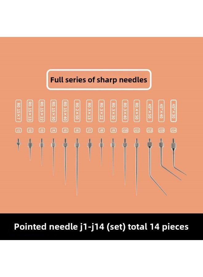 # Dial Indicator Needle Flat Tip Measuring Special-shaped Gauge Needle Curved Gauge Measuring Table. Thousands Of Minutes Meter High-Color:P6 1.5×10MM  - Image 4