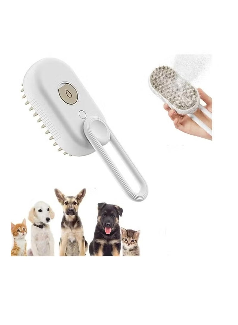 3 in 1 Cat Steam Brush Multifunctional Removes Flying Hair and Tangled Hair - Image 1