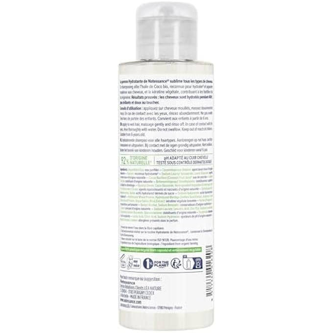 Natessance VEGETABLE SHAMPOO COCO/KERATIN 100 ML - Image 2