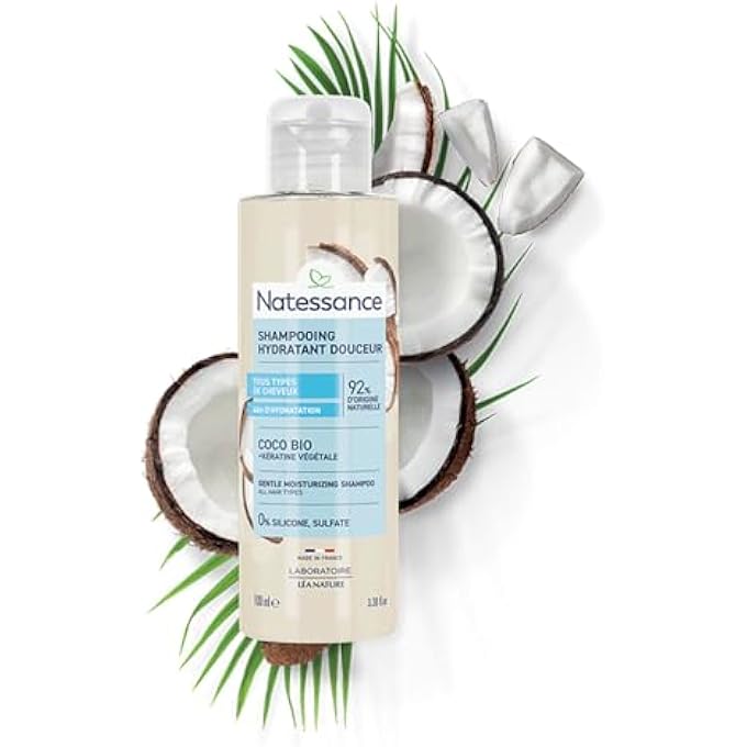 Natessance VEGETABLE SHAMPOO COCO/KERATIN 100 ML - Image 3