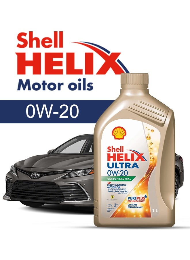 Shell Engine Oil – For TOYOTA Camry V4 2024 - 2009، 5 Liter، viscosity 0w20 Shell - With Engine Oil Filter - 2009 2010 2011 2012 2013 2014 2015 2016 2017 2018 2019 2020 2021 2022 2023 2024 