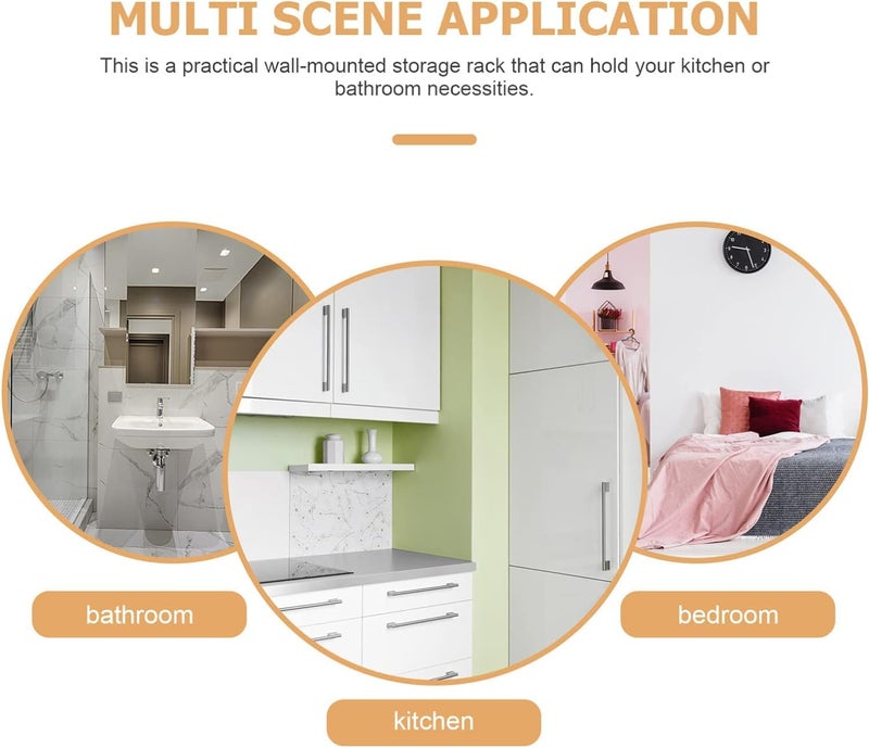 Crobat Crobat LIM ABS Storage Container Bin Bathroom Cabinet Organizer for Toiletries Makeup Shampoo Conditioner Face Scrubbers Loofahs Bath Salts Multicolor  - Image 3