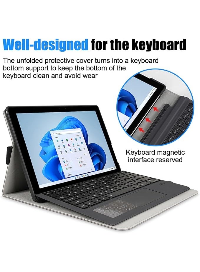 Tablet Case Sleeve Bag For Microsoft Surface Pro 11 2024 13 Inch Slim Envelope Sleeve Accessory Pouch Stylus Holder Gray - Image 4