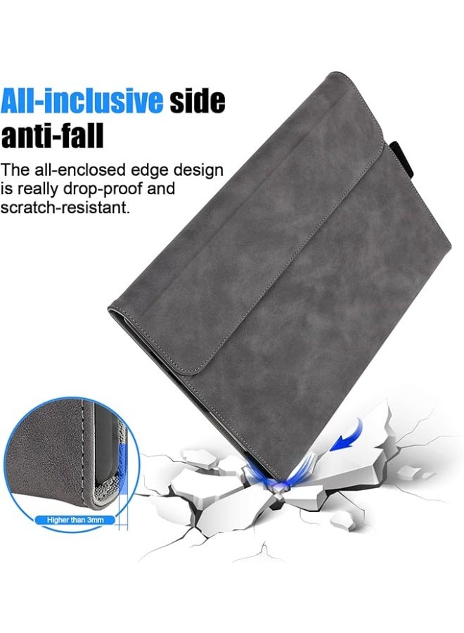 Tablet Case Sleeve Bag For Microsoft Surface Pro 11 2024 13 Inch Slim Envelope Sleeve Accessory Pouch Stylus Holder Gray - Image 5