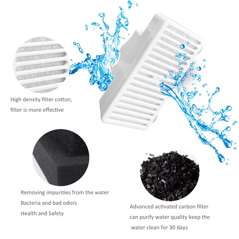 Pioneer Pet 3 Pack of T-Shaped Filter for Food, Water and Serene Fountain - Image 3