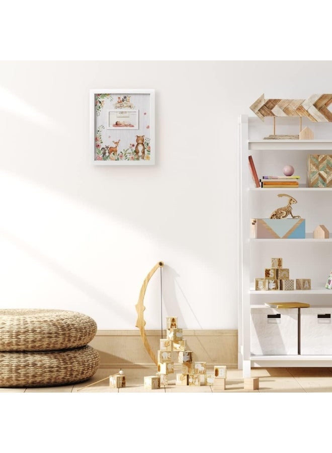 Kate Aspen Pink Woodland Baby Shower Decorations Guest Book Alternative with Wooden Teddy Bear Inserts - Image 5