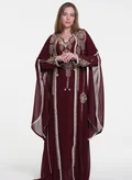 البنت الشرقية burgundy