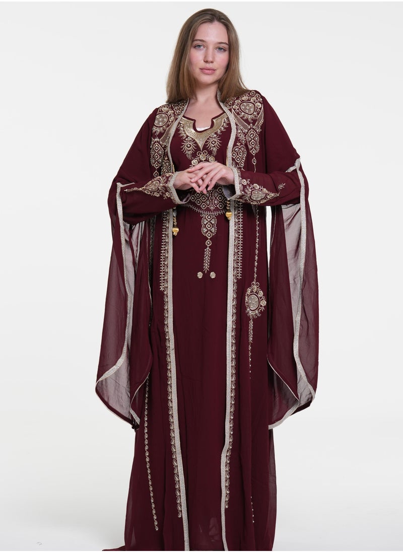 AL BENT AL SHARQIEH kaftan , arabian dress  - Image 1