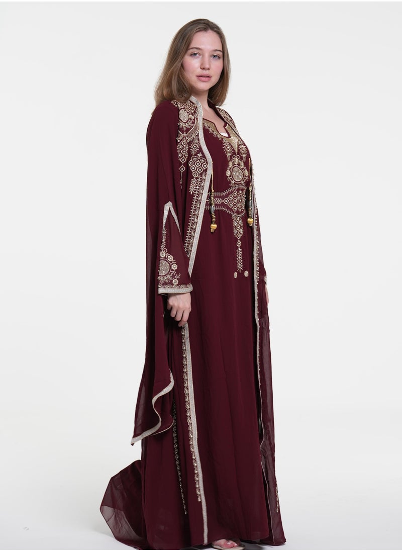 AL BENT AL SHARQIEH kaftan , arabian dress  - Image 2