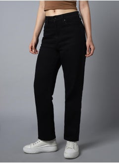 HIGH STAR Women Black Jeans  - Image 5