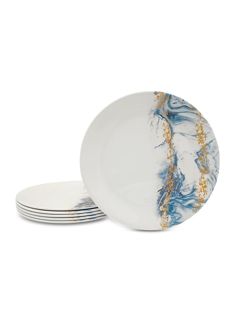 Superware Superware | Pure Melamine | Small Plate Set – Evoque 7.25” (6 nos.) | Stain Free, Glazed Finish  - Image 3