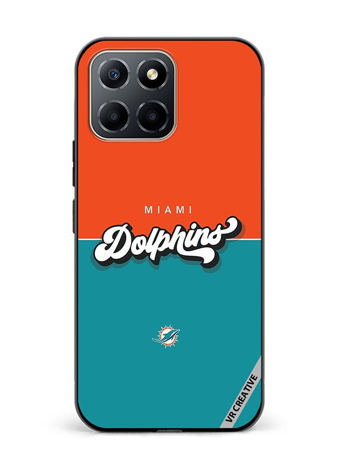 VR CREATIVE Protective Case Cover For Honor X6 Dolphins Design Multicolour - Image 1