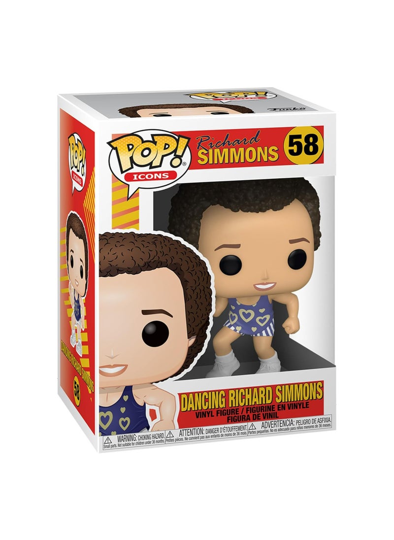 Funko - Funko 52615 Icon Dancing Richard Simmons Vinyl Figure - Image 1