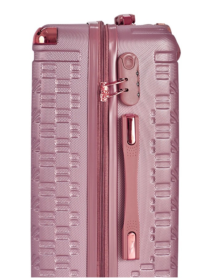 LIMRA Travel bags consisting of 2 luggage bags with a solid and strong design, size 24"16" inches Rosegold  - Image 5
