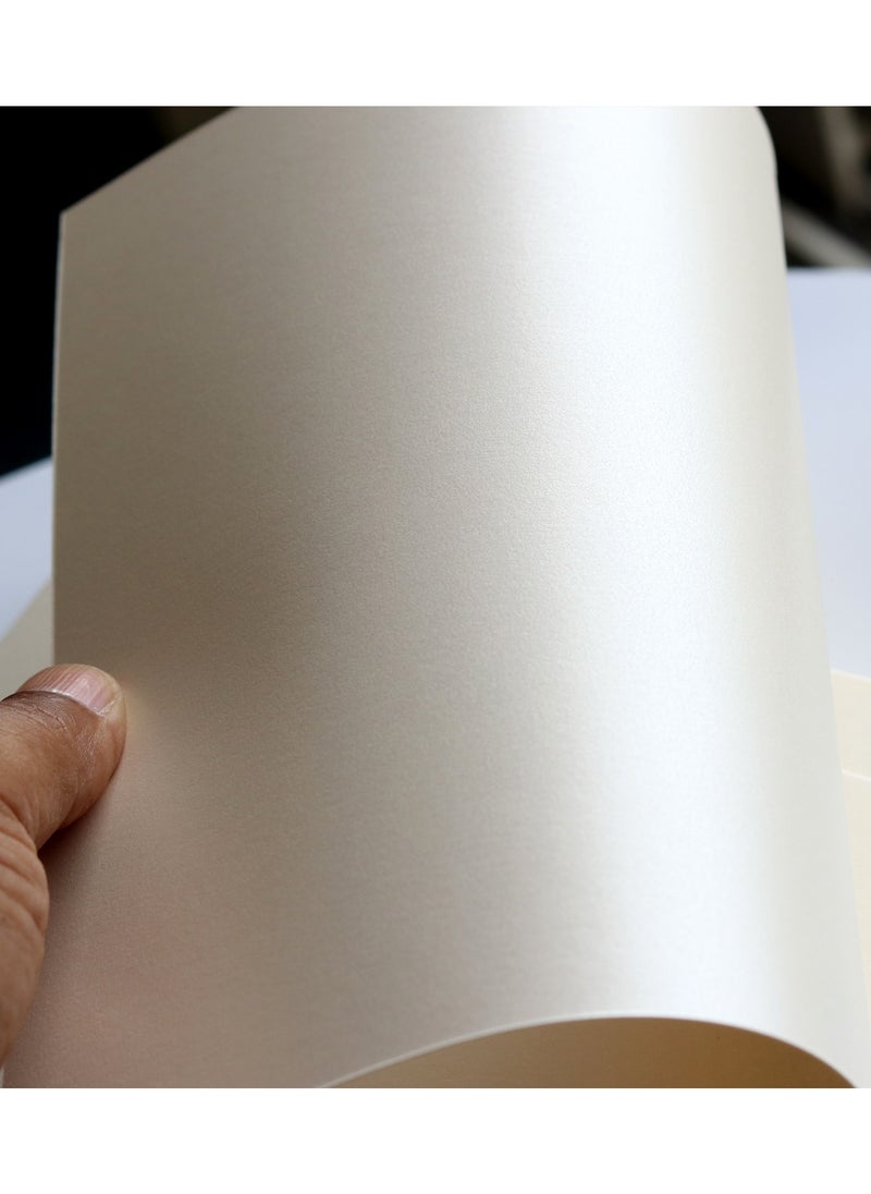 Ice Gold Paper Ivory Size A4 Certificate, Business, Wedding Card, Gift Paper