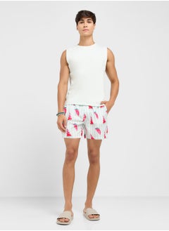 BRAVE SOUL Printed Swimshorts  - Image 2