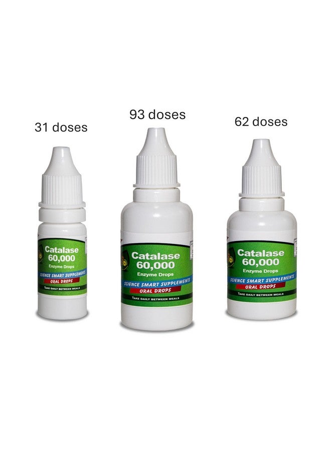 Science Smart - Highest Potency - Unique - Full Absorption - Catalase Enzyme Supplement. 62 doses for 2 Months use. (20mL). July 2025 Sale! - Image 2
