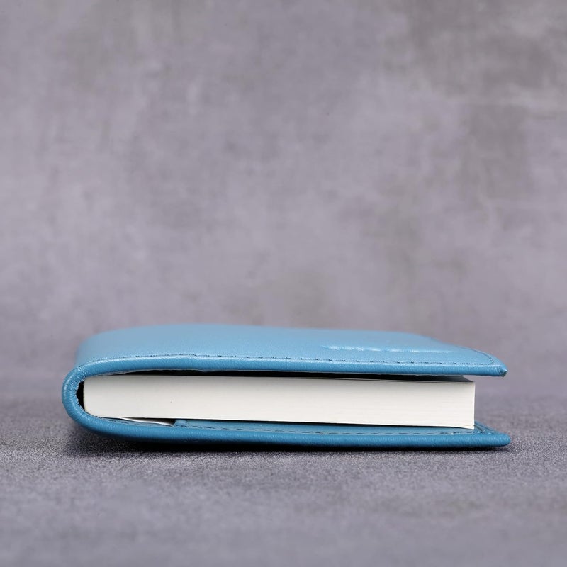 HISCOW Minimalist Checkbook Cover - Full Grain Leather - Image 3
