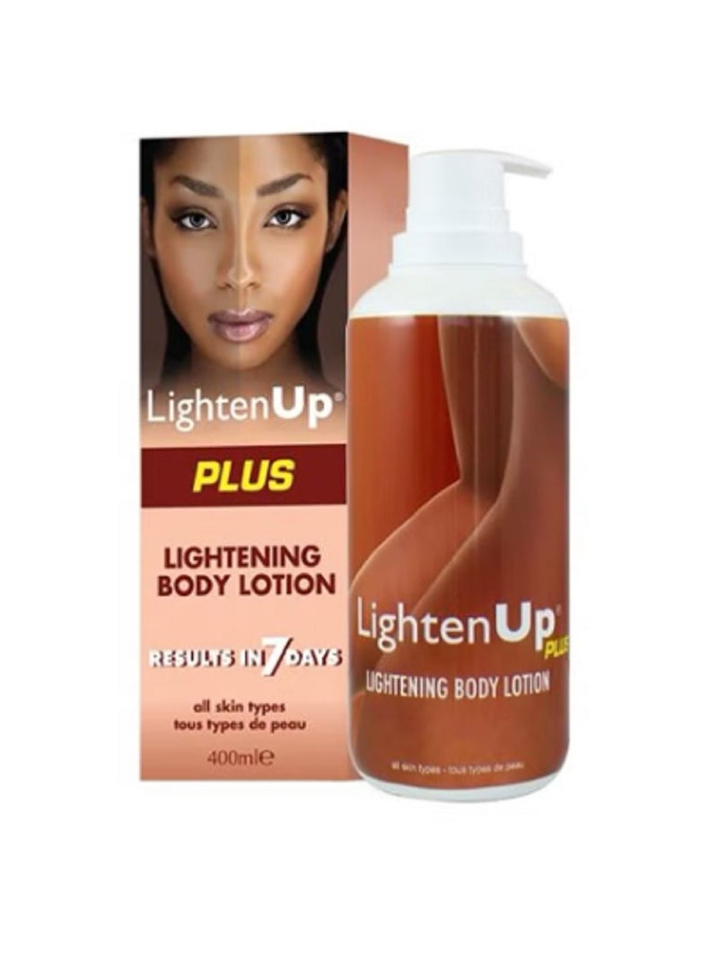 LightenUp Plus Lightening Body Lotion 400ml - Image 1