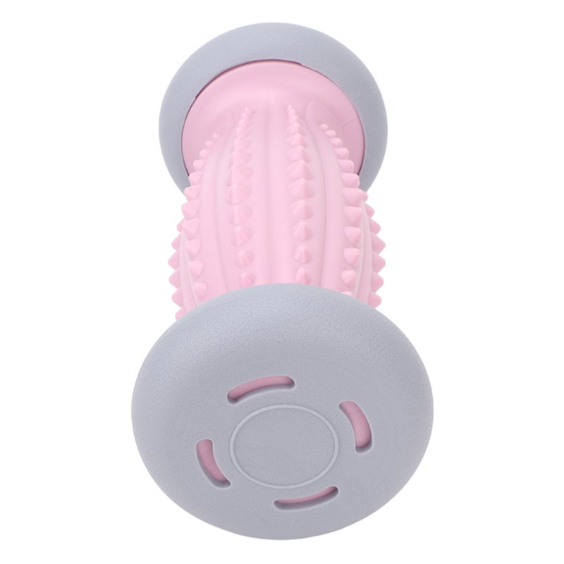 Foot Massage Roller Muscle Relaxing Reduce Discomfort Plantar Fasciitis Massaging Tool for Leg Hand Pink - Image 2