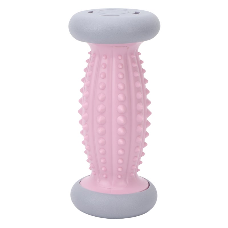 Foot Massage Roller Muscle Relaxing Reduce Discomfort Plantar Fasciitis Massaging Tool for Leg Hand Pink - Image 4