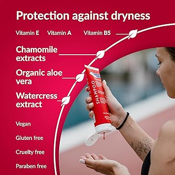 TRISWIM Chlorine Removal Shampoo After Swim Care Moisturising AntiChlorine Vegan Shampoo For Swimmers Removes Green Tint Lychee Mango 250ml - Image 3