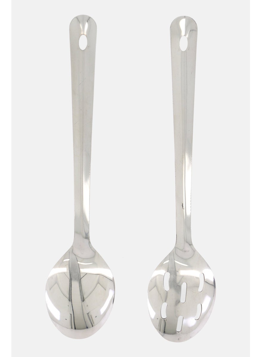 Bombay - 2 Pieces Stainless Steel Tool Set, Silver - Image 1